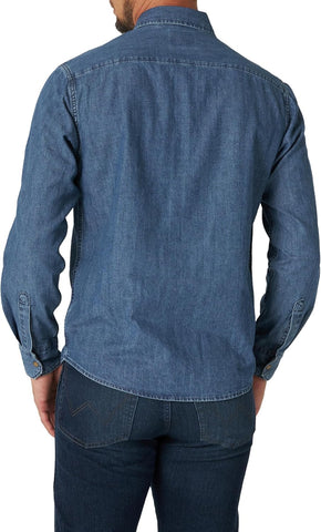 Wrangler Men's Iconic Regular Fit Snap Shirt