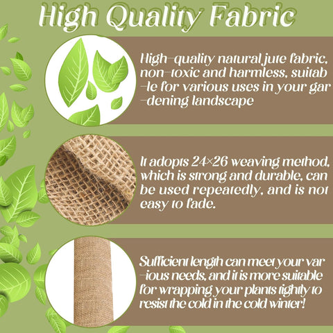 Buryeah 1 Pack 72 Inch X 80 ft Burlap Fabrics Roll Natural Jute Garden