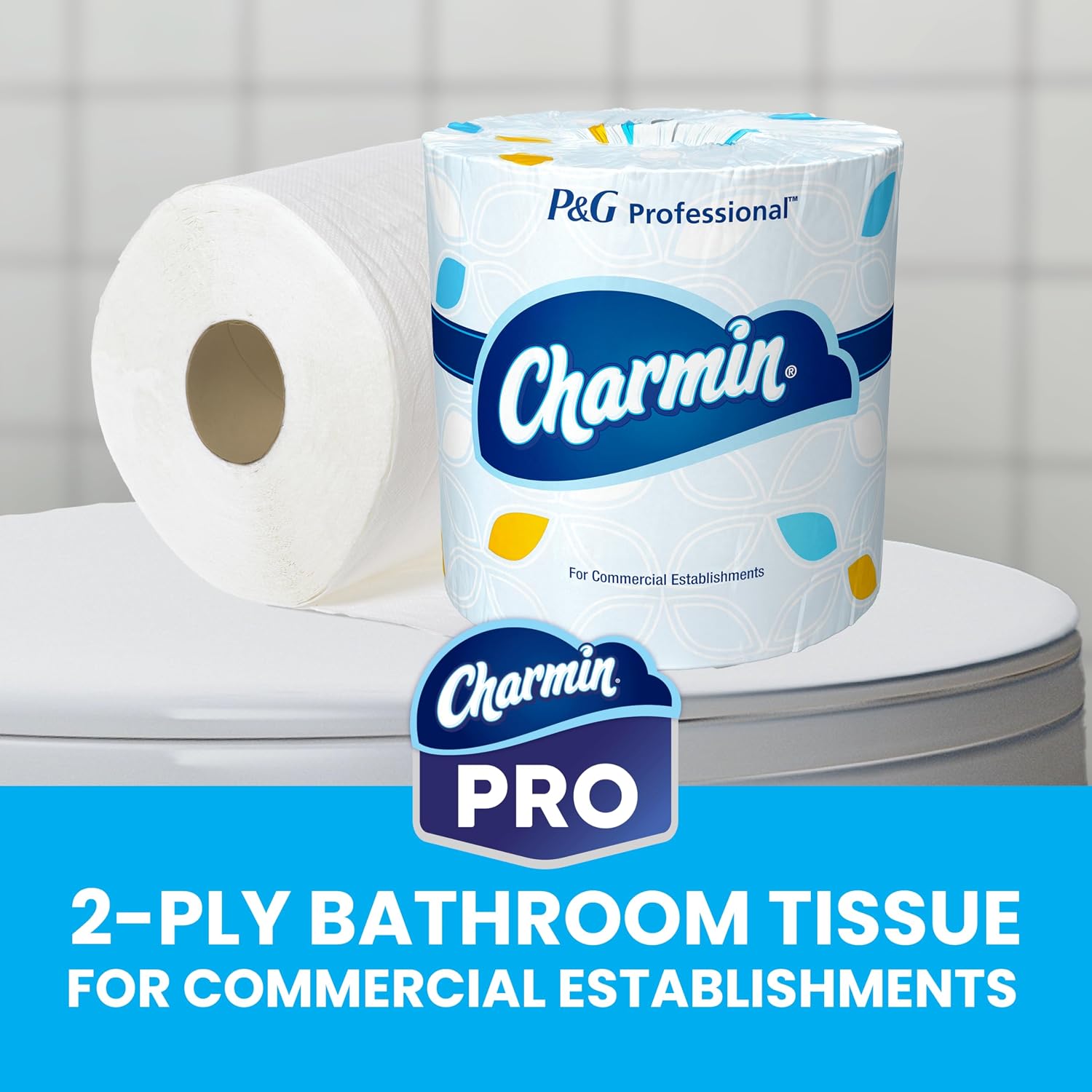 Charmin Professional Toilet Paper, Bulk 2-Ply Tissue (450 sheets, 75 count)