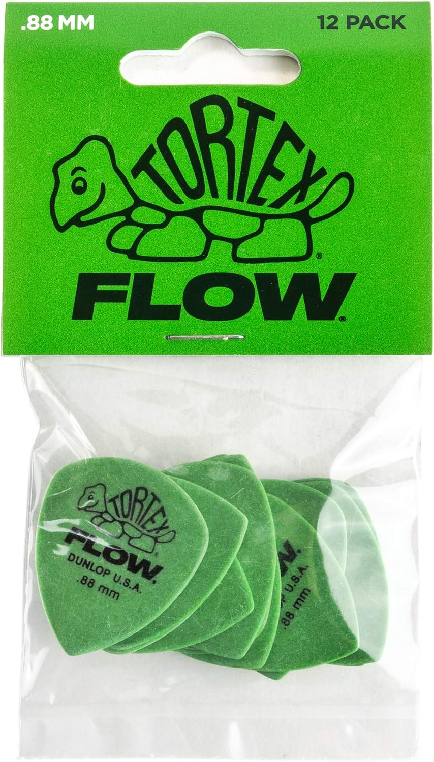 Jim Dunlop Tortex® Flow® Pick .88MM - 12 Pack