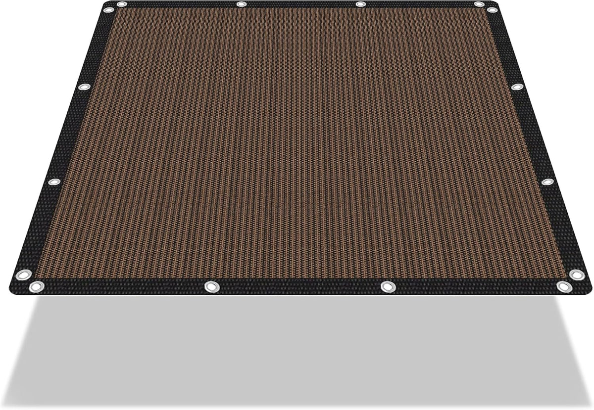 90% Shade Cloth Sun Shade Fabric Privacy Screen Shade Cover for Patio Garden Pergola Shade Cover Canopy with Gromments