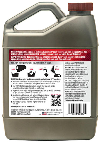 Evapo-Rust CRC Heavy Duty Rust Remover for Metal and Tools - 32 oz