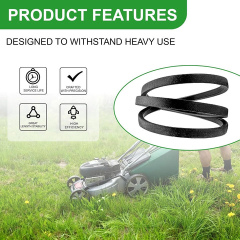 429636 197253 Mower Deck Belt 1/2" x 101.5" Replaces Craftsman 42 inch Deck