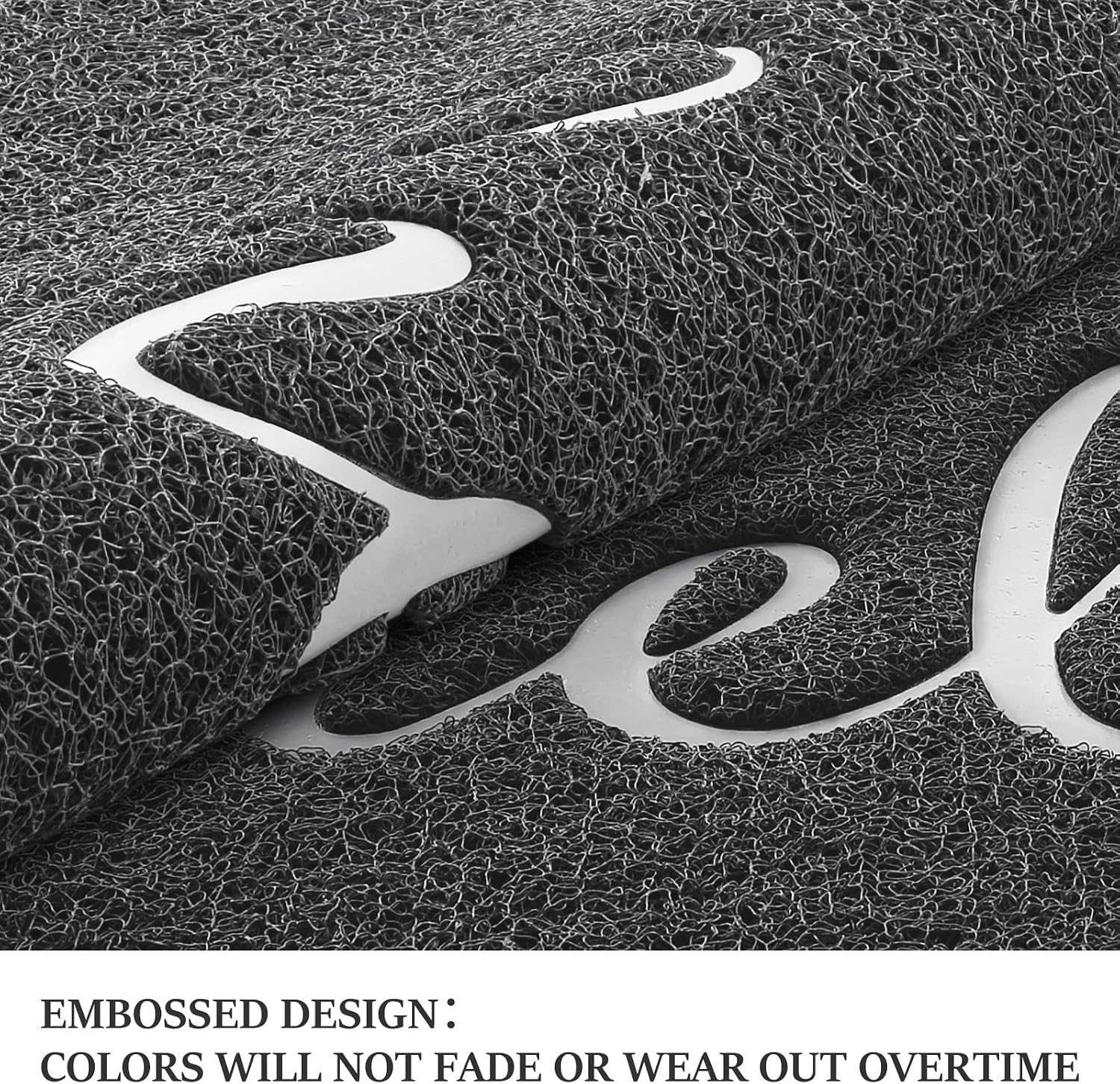 Door Mat Welcome Mat Floor Mat for Entryway, Patio, High Traffic Areas