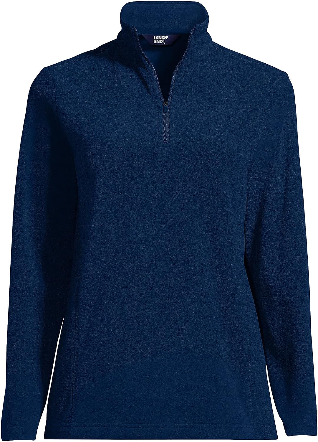 Lands' End Women's Fleece Quarter Zip Pullover