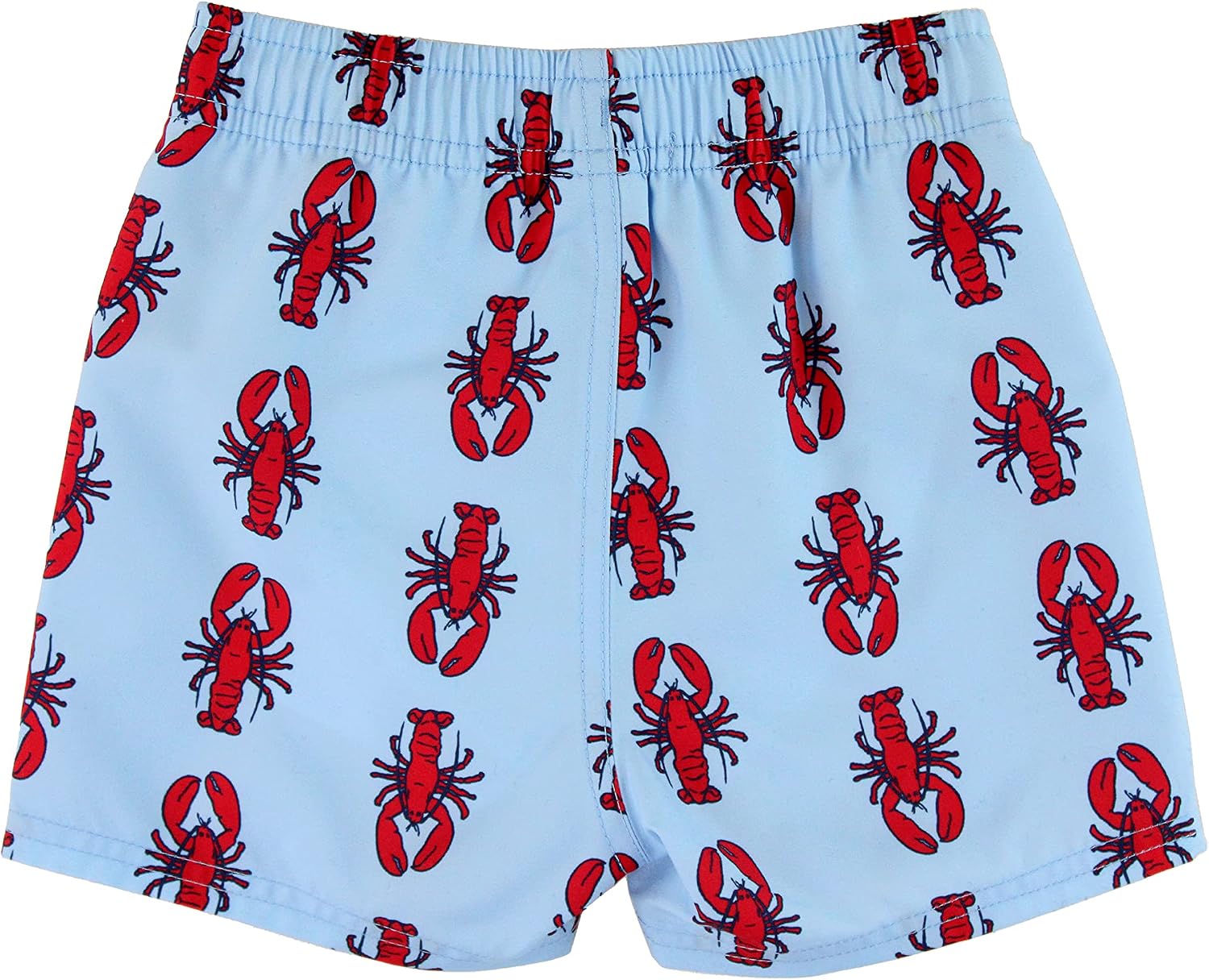 RUGGEDBUTTS Boys Animal Pattern - Swim Trunks with UPF 50+ Sun Protection