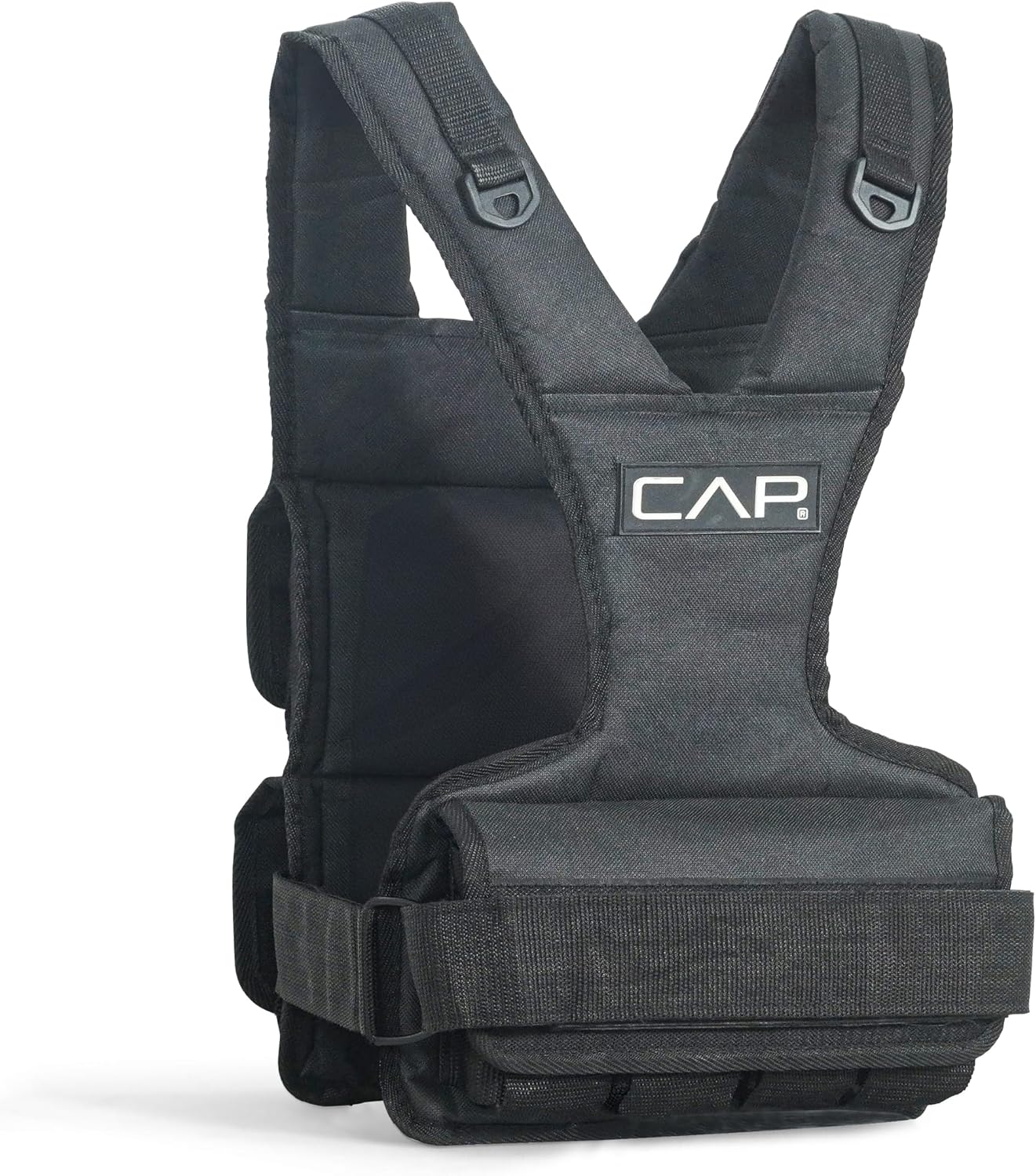 CAP Adjustable Weighted Vest 20–150 lbs for Strength Training, Running & Workouts, Weight Vest for Men & Women, Fitness Training Vest