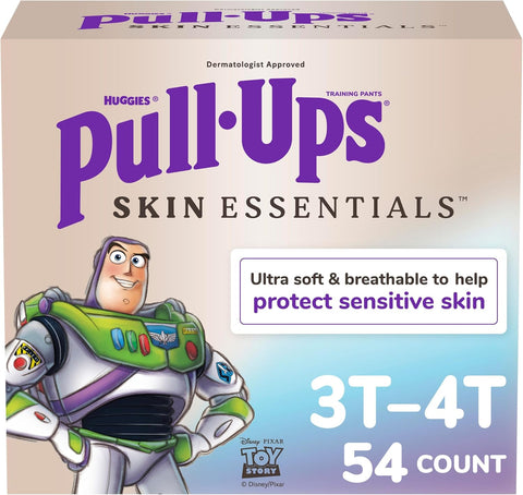 Pull-Ups Boys Skin Essentials Training Pants, 3T-4T, 54 Ct