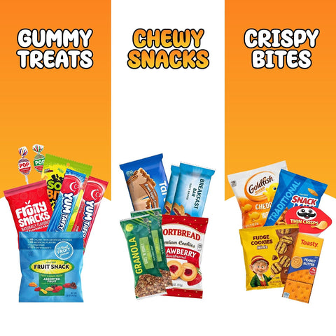 Bulk Snacks Variety Pack for Adults, Kids & Teens (150 Count)
