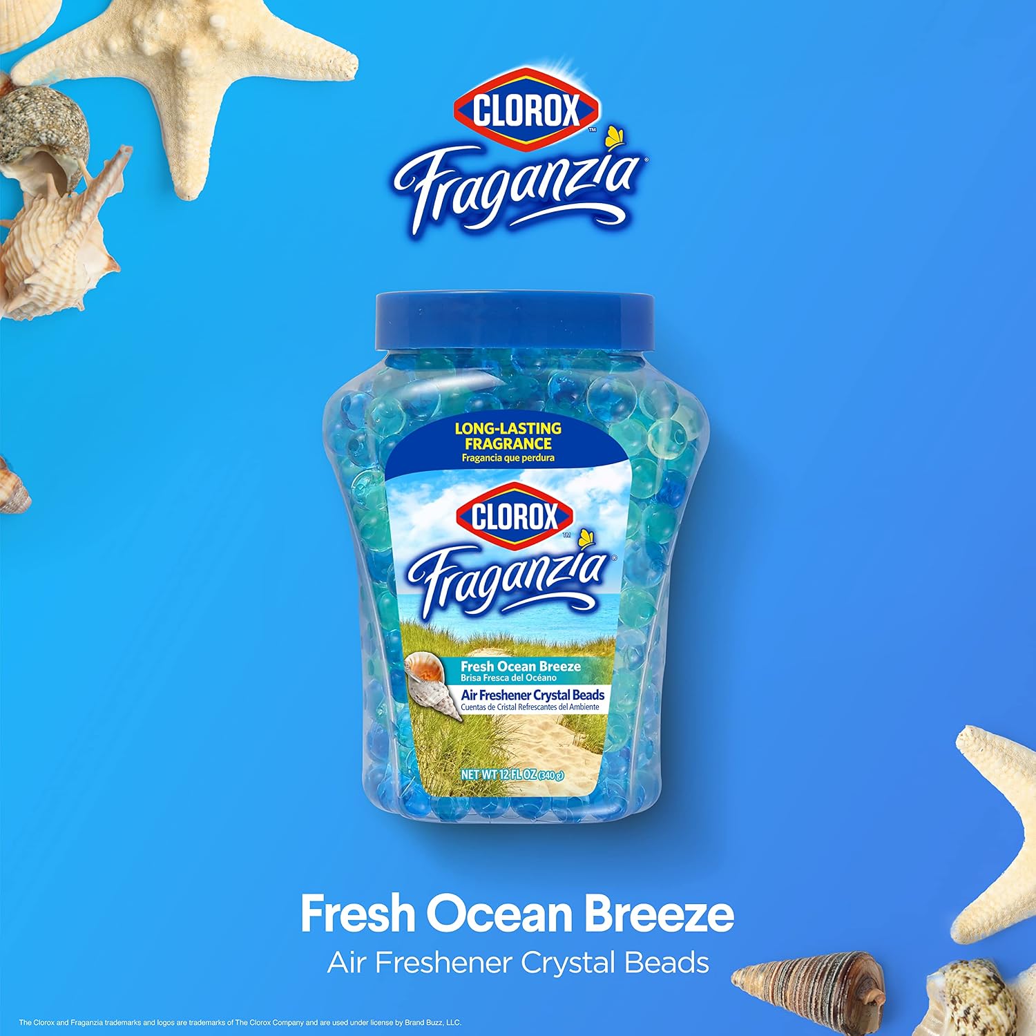 Clorox Fraganzia Twin Pack, Ocean Breeze & Lavender Eucalyptus, 24 Oz