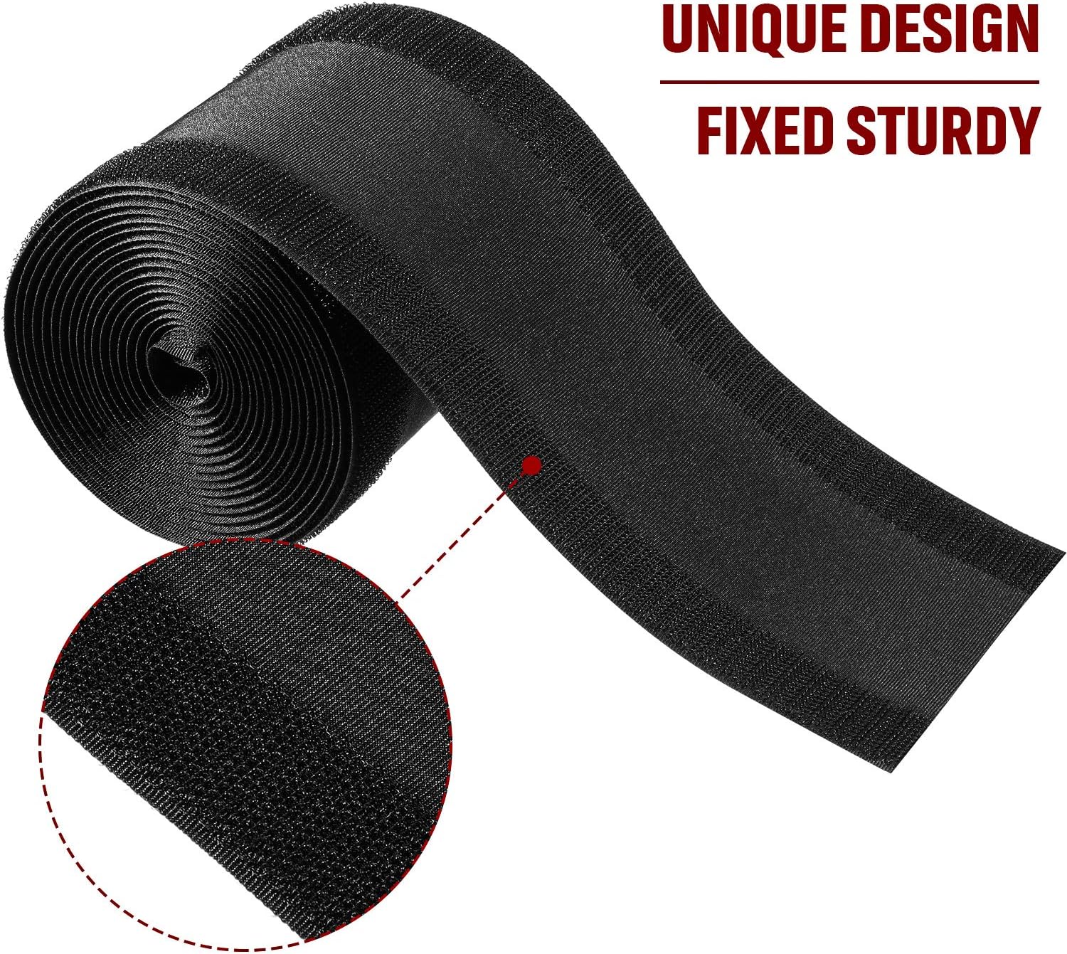 WILLBOND Carpet Cord Cover Cable Protector,9.84 Ft,Black