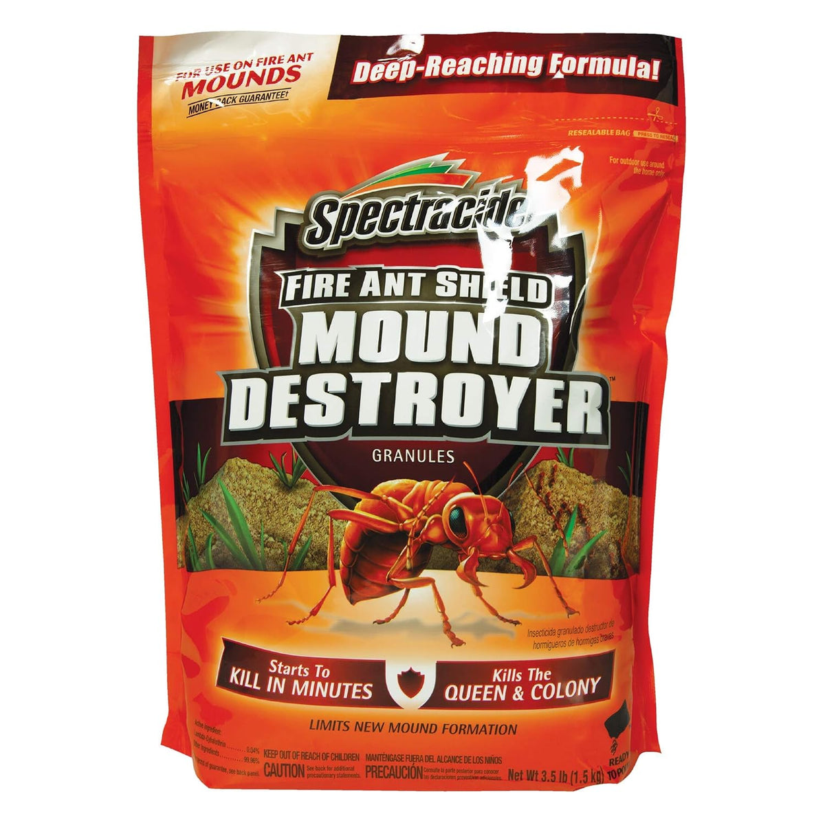 Spectracide Fire Ant Shield Mound Destroyer Granules 3.5 Lb, 6 Pack