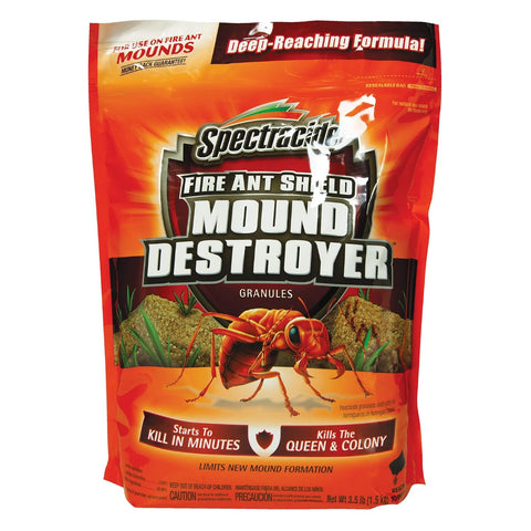Spectracide Fire Ant Shield Mound Destroyer Granules 3.5 Lb, 6 Pack