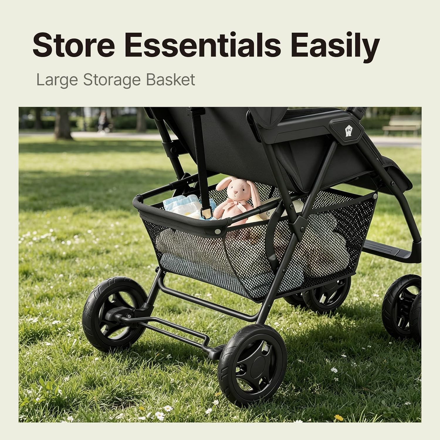 Mamazing Lightweight Umbrella Travel Stroller with Near-Flat Recline Seat