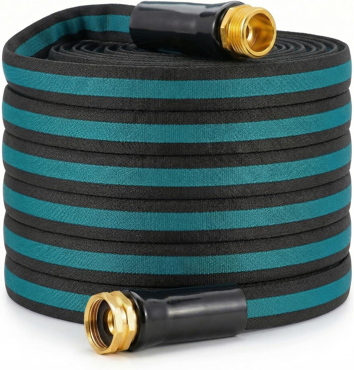 50FT Lightweight Garden Hose – Kink-Resistant, Flexible, High-Pressure Hose for Outdoor Watering, Lawn Care, Garden, and Car Cleaning