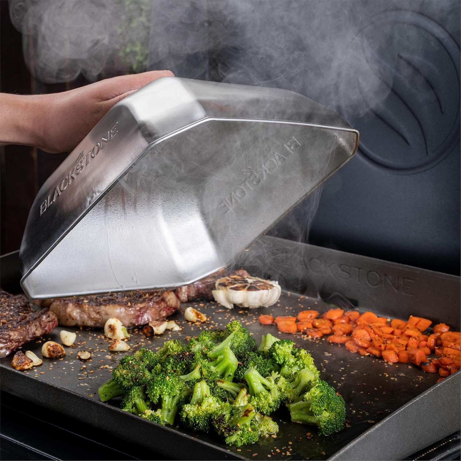 Blackstone® Stainless Steel Basting Cover, Medium, Square