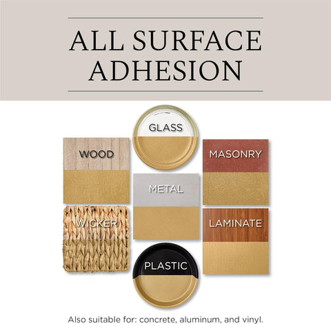 Rust-Oleum Universal All Surface Metallic Spray Paint, Pure Gold