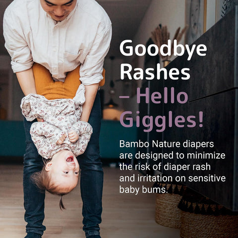 Bambo Nature Hypoallergenic Dream Baby Diapers, Premium Eco-Labeled Sustainable Diapers, Enhanced Leakage Protection, Totally Chlorine-free, Skin Friendly, and Super Absorbent - Size 3 (348 Count)