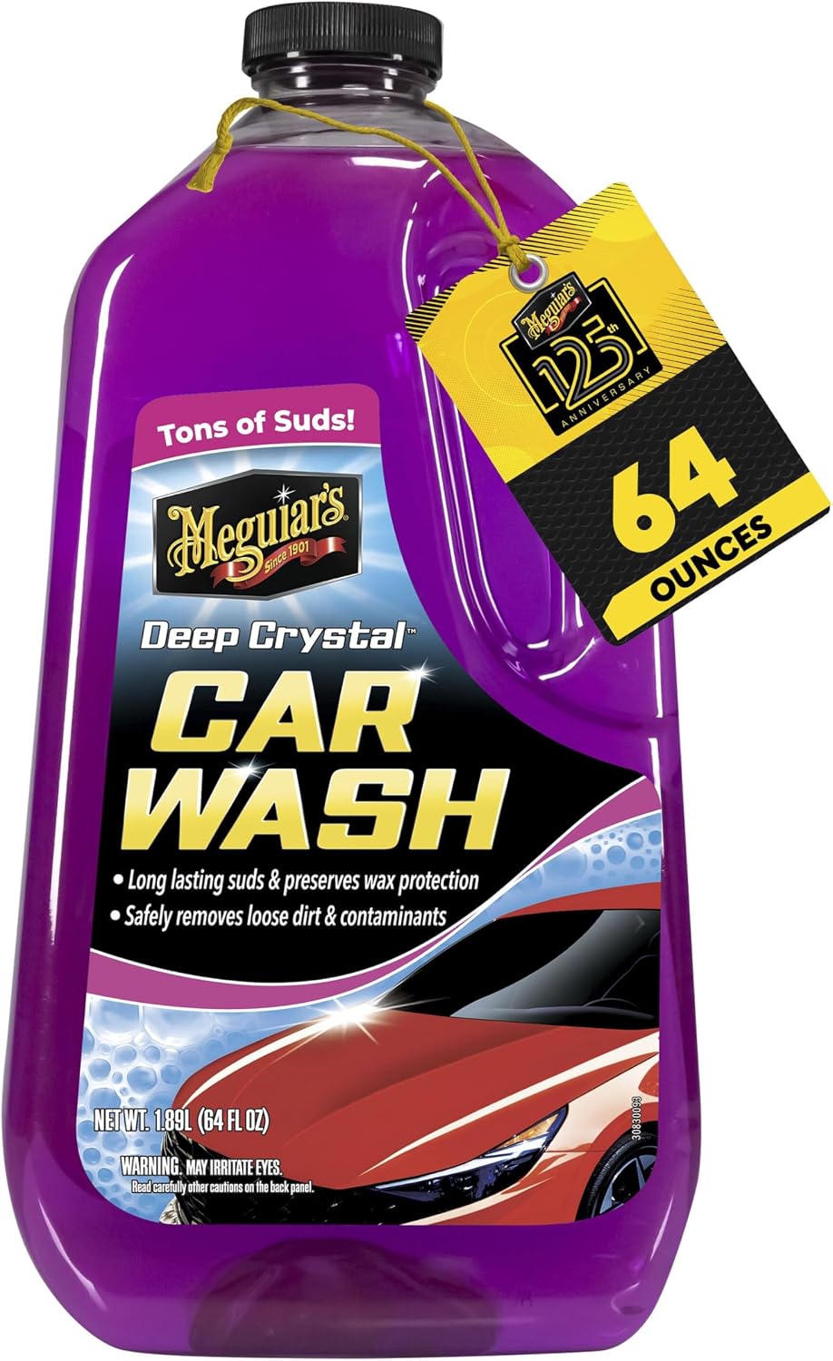 Meguiar's Deep Crystal Car Wash, 64 Oz