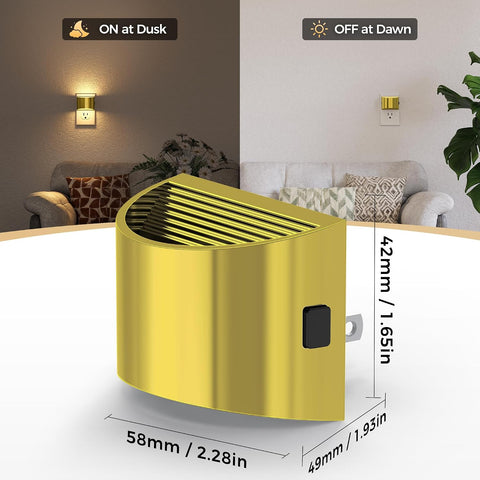 DORESshop Night Light, Night Lights Plug into Wall, Adjustable, 3000K