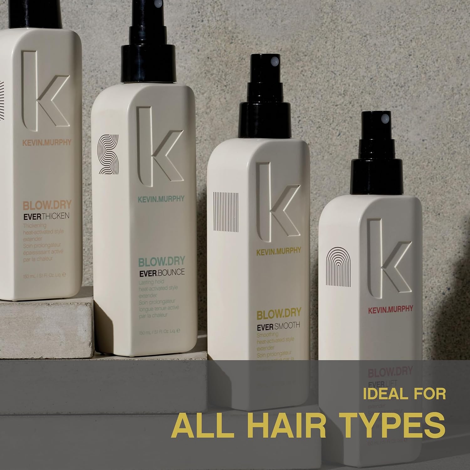 KEVIN.MURPHY BLOW.DRY EVER.SMOOTH Style Extender Spray, 5.1 fl oz, 2-Pack