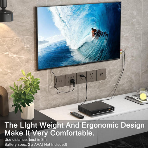 DVD Players for TV with HDMI,Plays All Regions and Formats,CD Player for Home,Support 1080P Video/CD/DVD/VCD/JPEG/USB, Remote, HDMI and RCA Cables Included