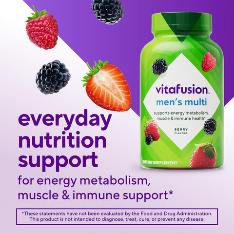 Vitafusion Men's Multivitamin Gummies | 120 Gummy Vitamins