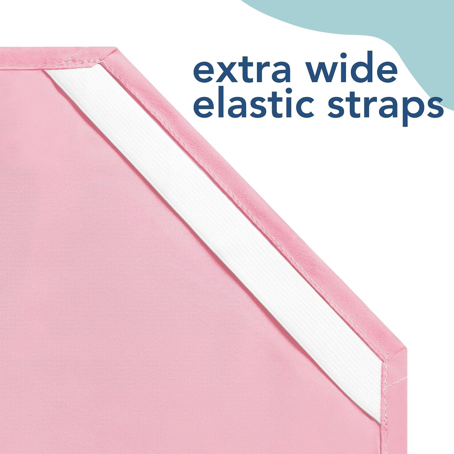 Comfyanno Cot Sheets for Daycare Toddler Size - Fits 23" x 40" Cot, 2 Pack, Daycare Essentials, Soft & Comfortable Fitted Cot Cover, for Preschool Kids/Girls Nap Time, Brushed Microfiber - Pink