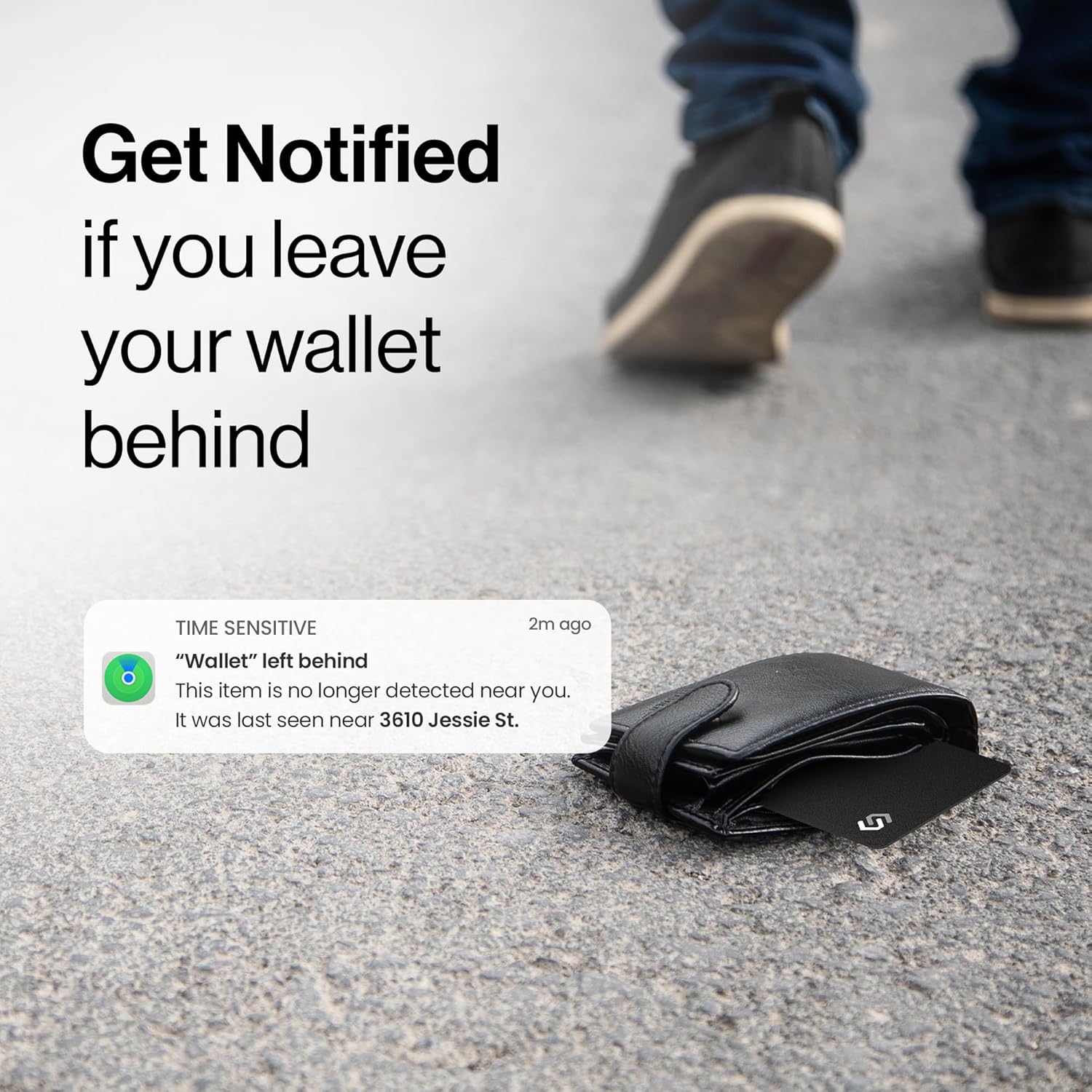 SPOTMINDERS Apple MFi Certified Wallet Tracker PRO Works with Apple Find My IP68 Rechargeable Tracking Card for Wallet Luggage Passport 0.07in Slim Credit Card Design Item Finder