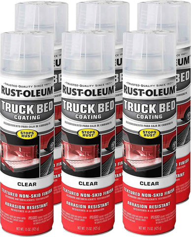 Rust-Oleum Automotive Truck Bed Coating Spray Paint, Clear