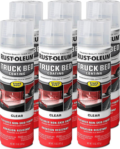 Rust-Oleum Automotive Truck Bed Coating Spray Paint, Clear