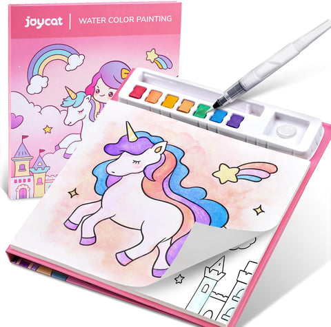 JoyCat Paint with Water Coloring Books for Toddlers (Magical Pony)