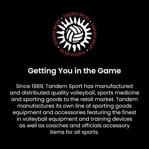 Tandem Sport Volleyball Elbow Pads - Volleyball Pads for Floor Burns and Bruises - Non-Bulky Volleyball Elbow Pads