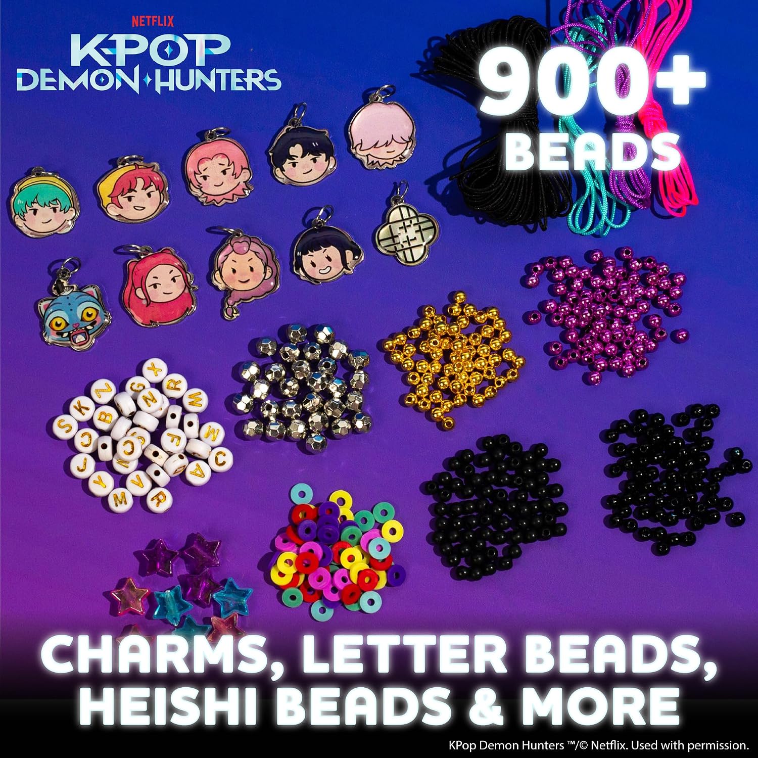 Horizon Group USA Jewelry Making Kit, Kpop Demon Hunters