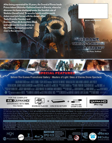 Masters Of The Universe - 4K UHD/Blu-ray (Steelbook - Amazon Exclusive)