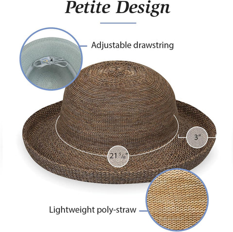 Wallaroo Women's Victoria Sun Hat | Packable Design, Adjustable Sizing, Sophisticated Style
