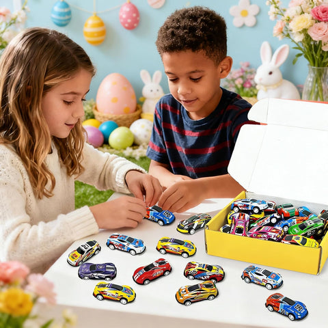 Vileafy 30 Toy Cars for Kids, Mini Race Car Party Favors & Classroom Prizes