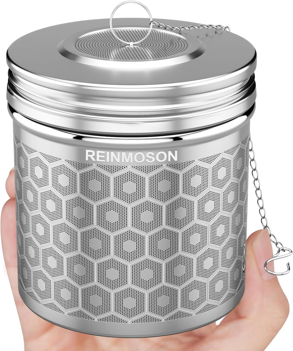 Reinmoson Extra Large Tea Infuser for Loose Tea & Spice Ball for Cooking