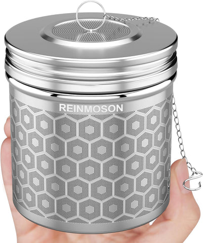 Reinmoson Extra Large Tea Infuser for Loose Tea & Spice Ball for Cooking