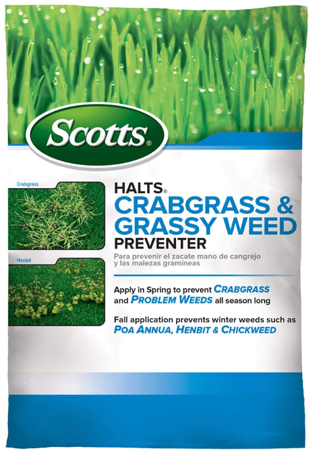 Scotts Halts Crabgrass & Grassy Weed Preventer, 10.06 lbs.