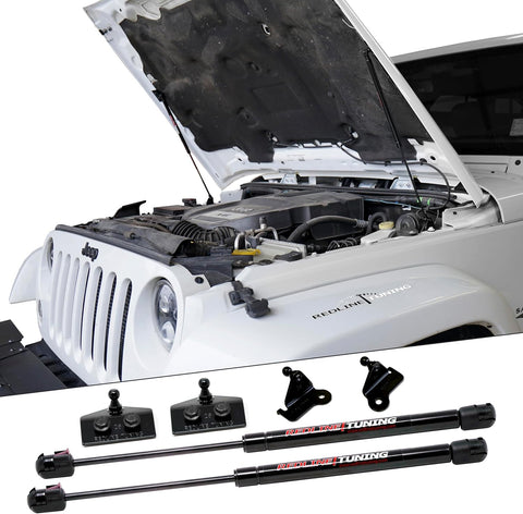 Redline Tuning 21-20002-02 Hood Quicklift Plus Fits Wrangler JK 2007-2017