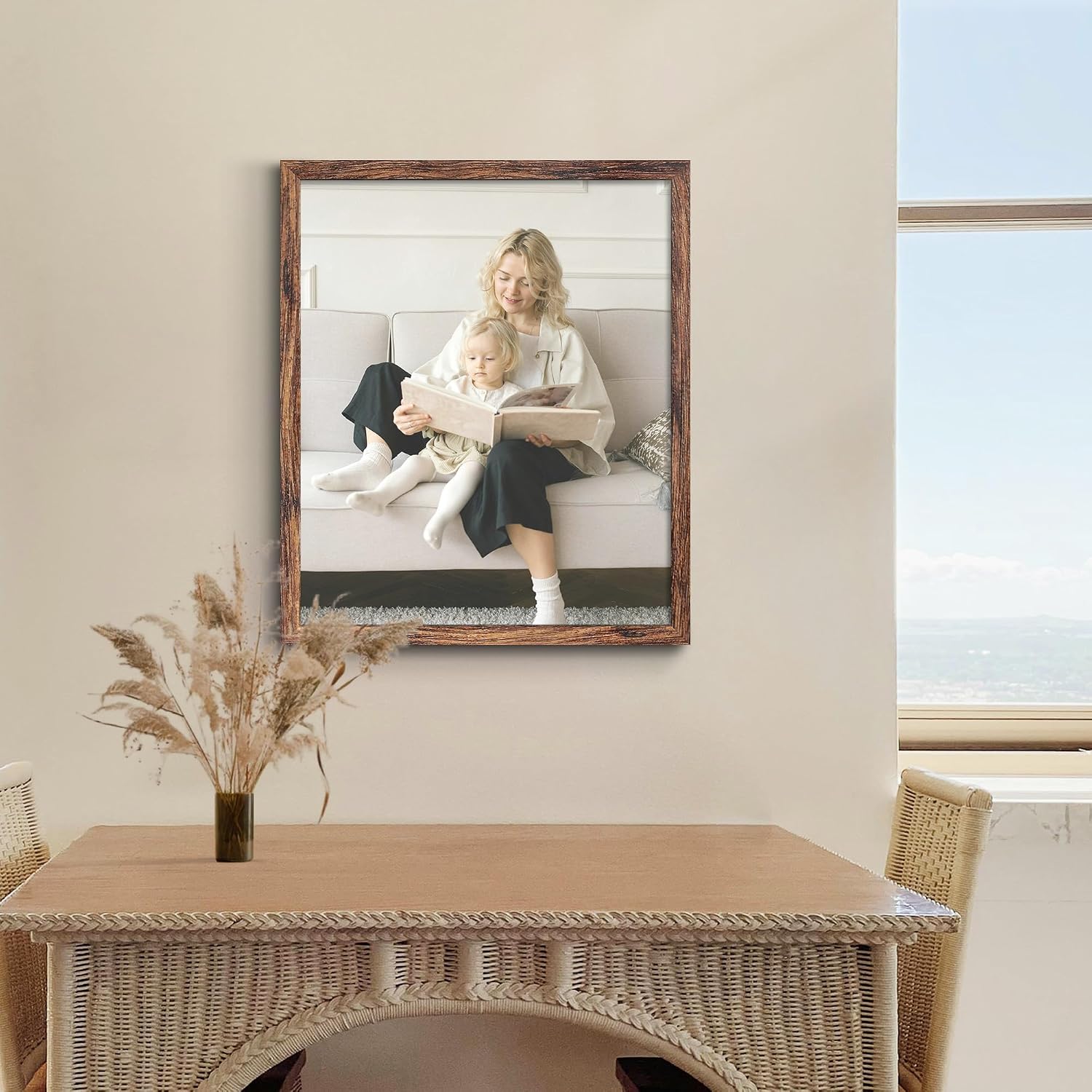 20x24 Picture Frame, Brown Poster Frame, 1 Pack