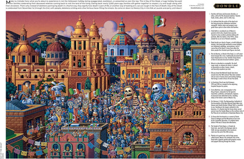 Buffalo Games - Eric Dowdle Day of the Dead - 1000 Piece Puzzle for Adults