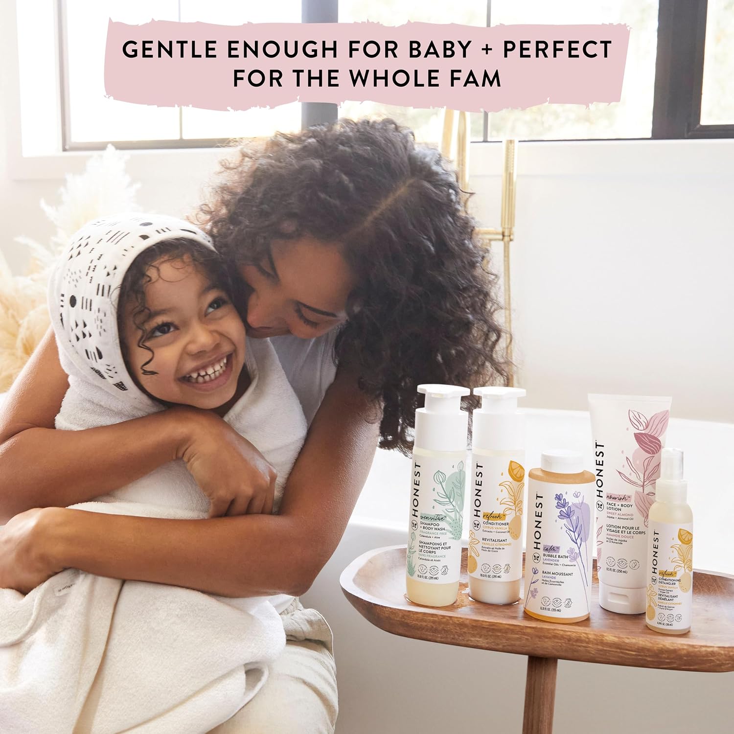 The Honest Company Shampoo Body Wash & Lotion, Citrus Vanilla Refresh