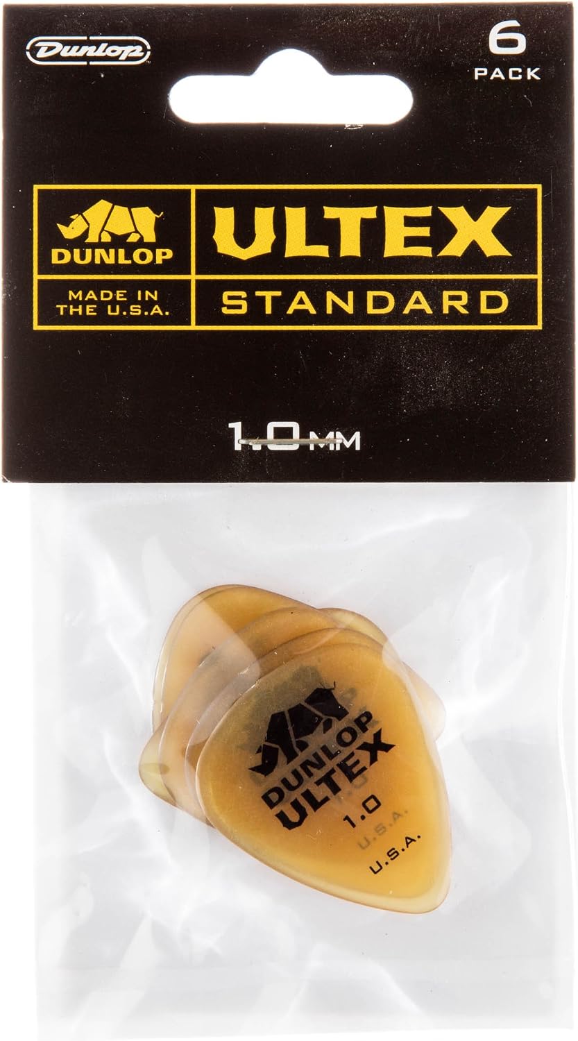 Jim Dunlop Ultex® Standard Pick 1.0MM - 6 Pack