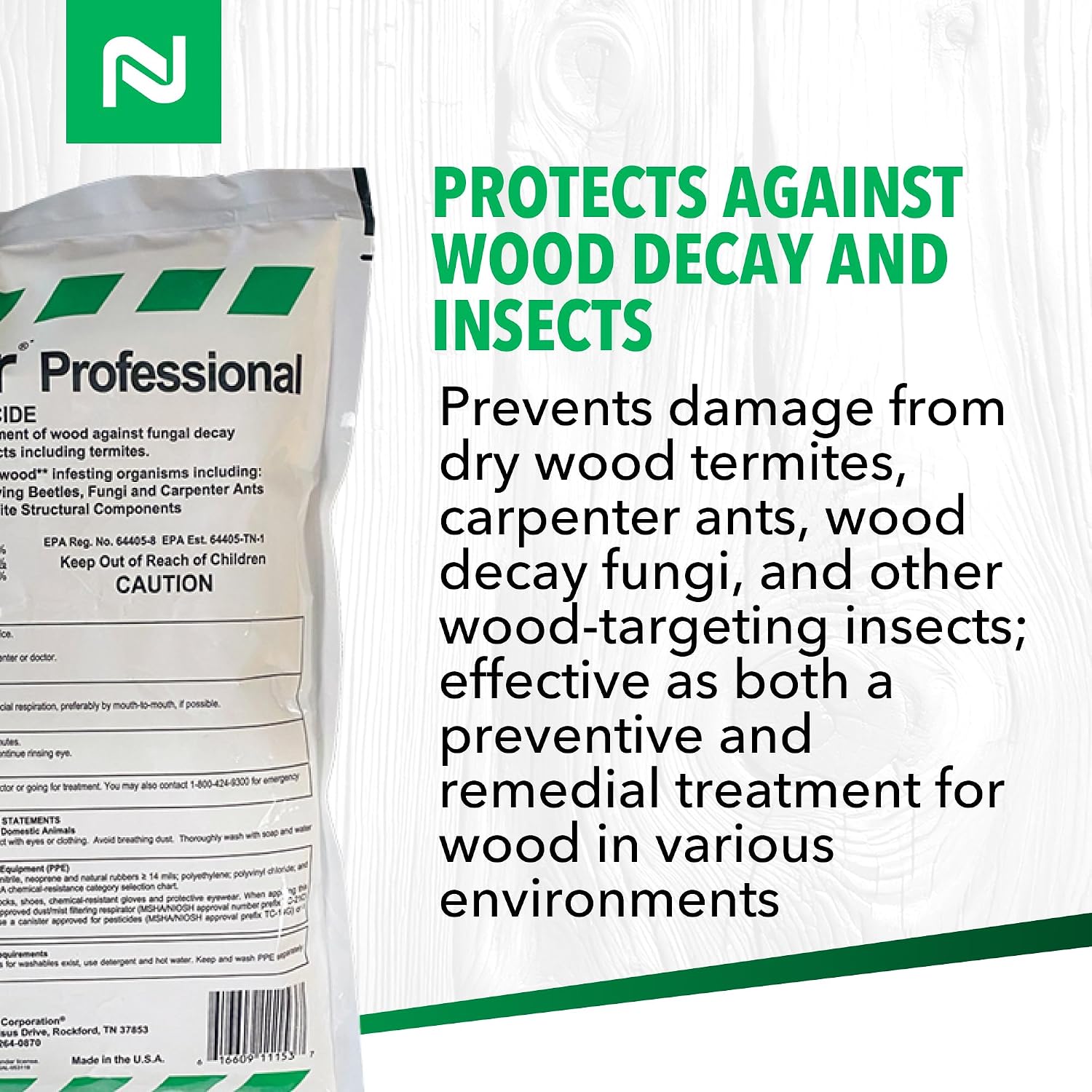 Nisus Tim-BOR Professional Insecticidal Dust, 1.5 lbs