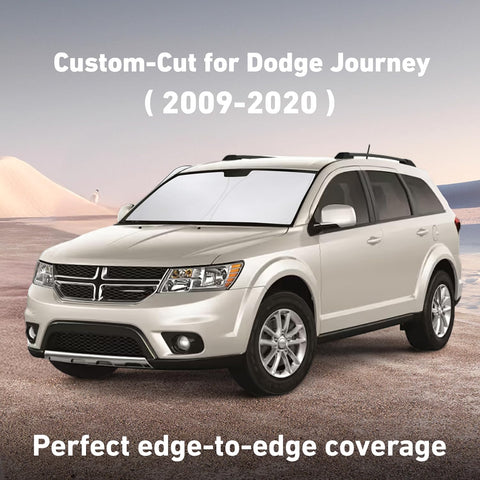 EcoNour Windshield Sunshade Compatible for Dodge Journey 2009-2019 2020