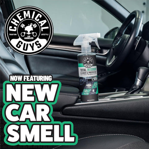 Chemical Guys, Total Interior Cleaner & Protectant, New Car Scent, 16 oz