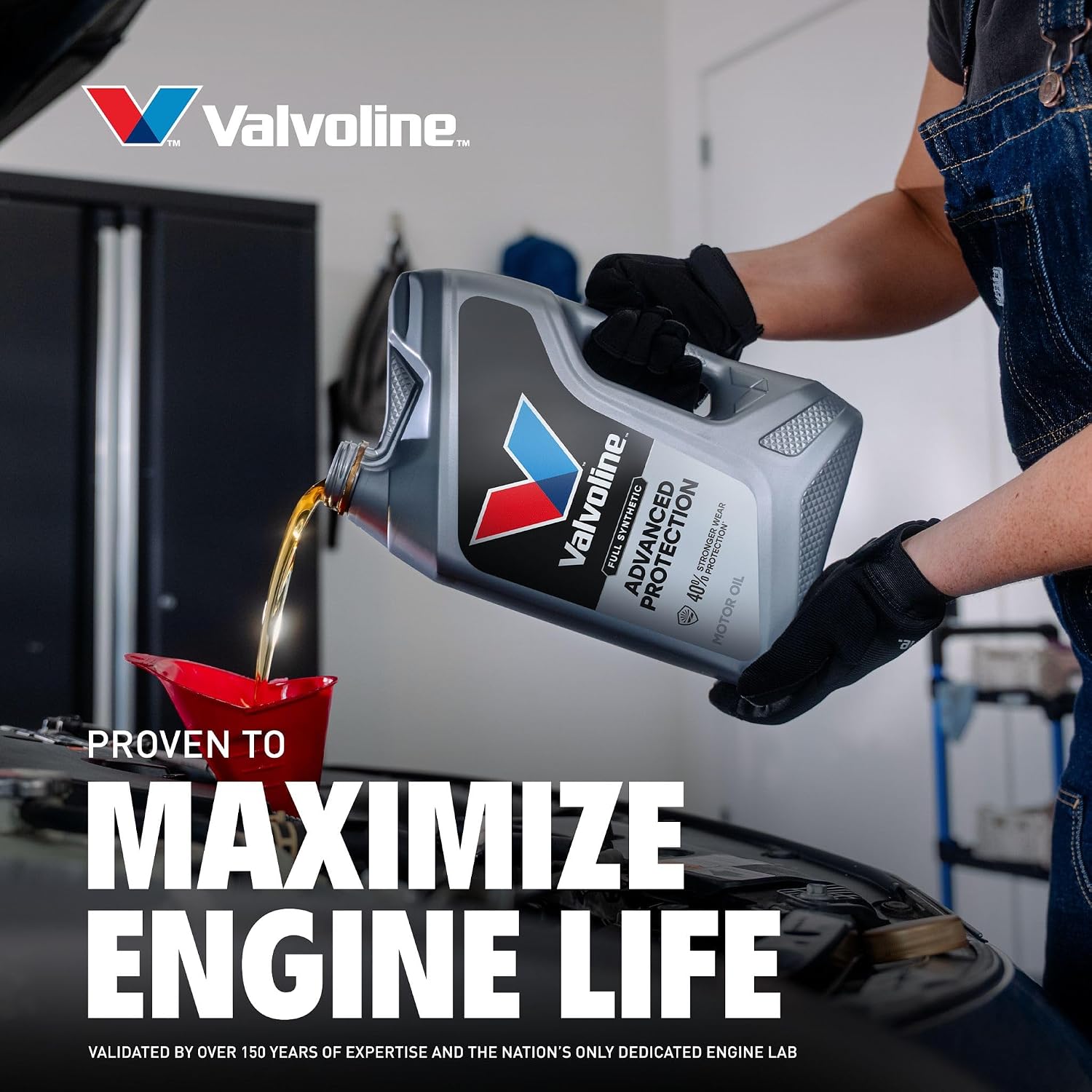 Valvoline Advanced Full Synthetic SAE 0W-16 Motor Oil 1 QT