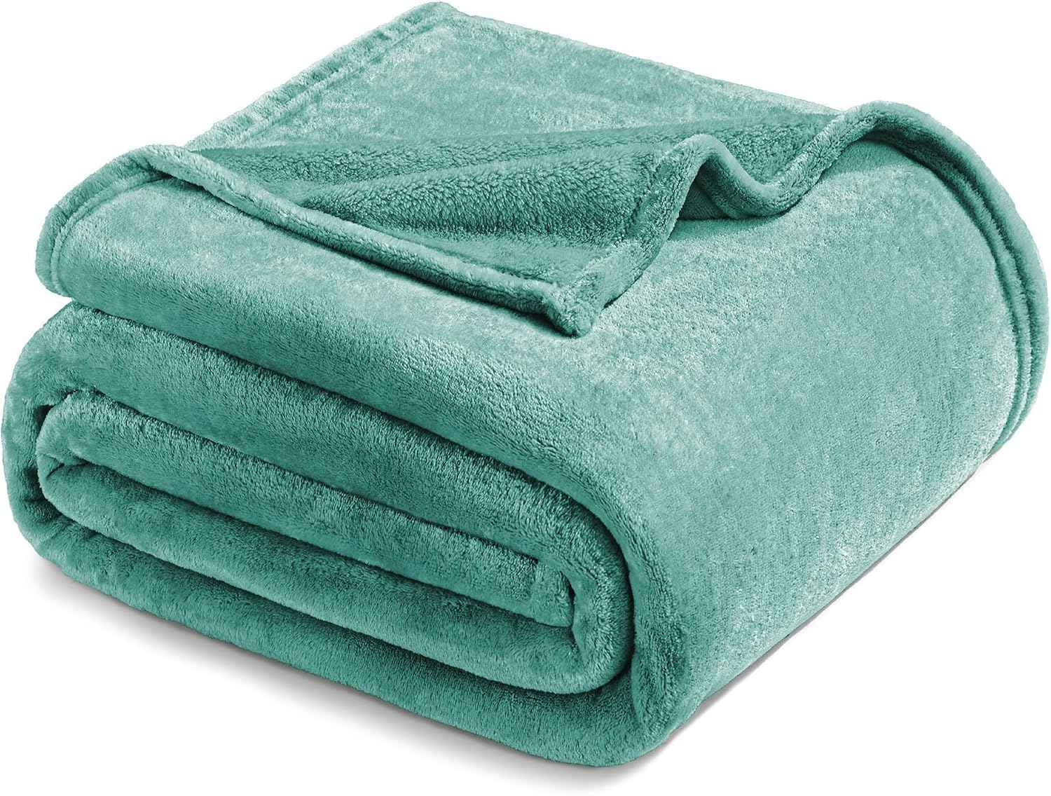 Exclusivo Mezcla Soft Fleece Blanket Twin Size for Bed, Celadon